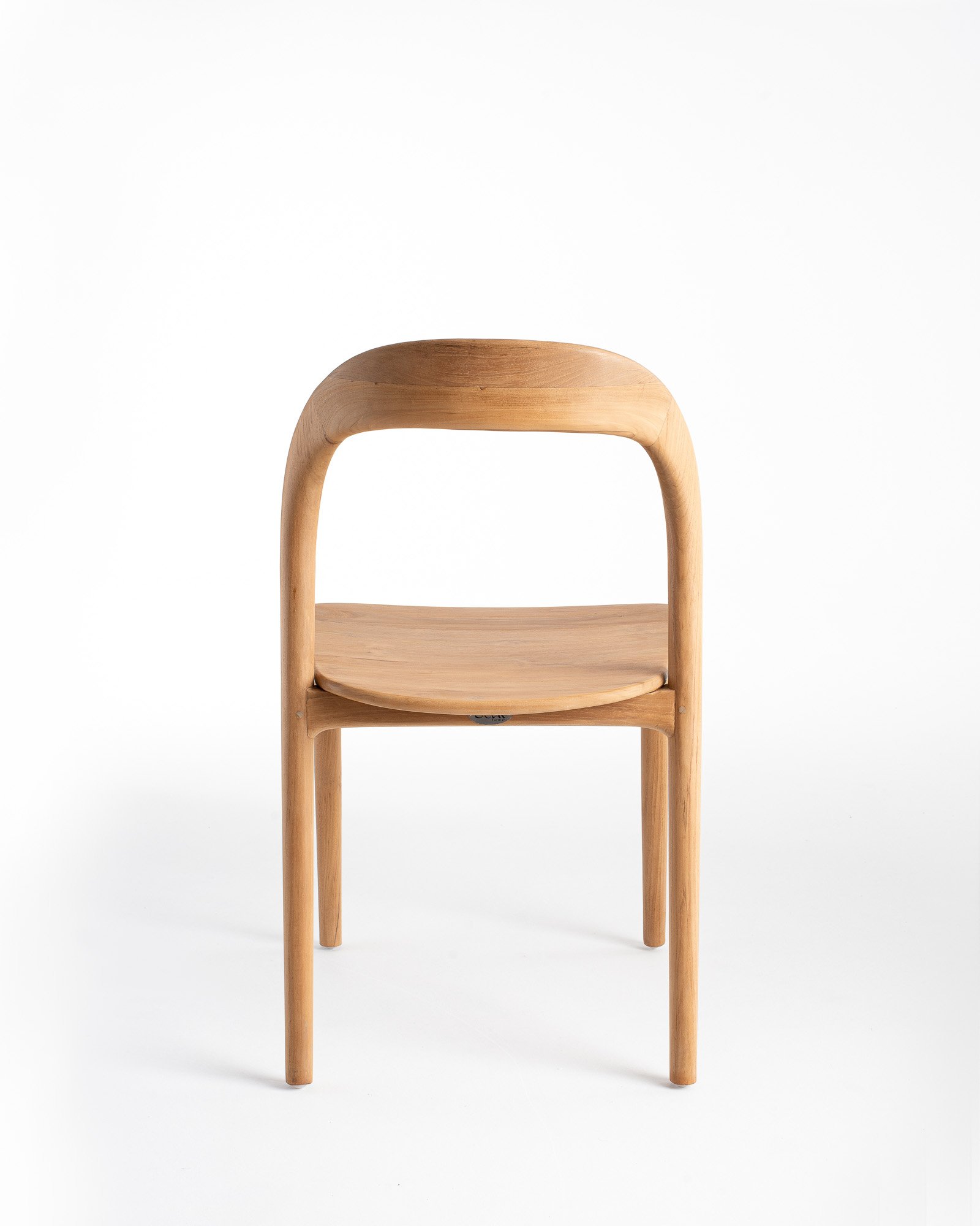 NEVA DINING CHAIR-WOODEN SEAT Thumbnail